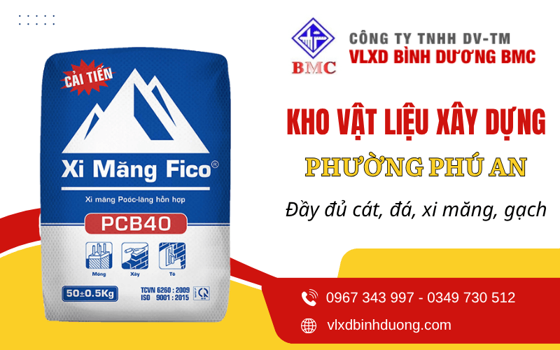 vật liệu xây dựng phường Phú An